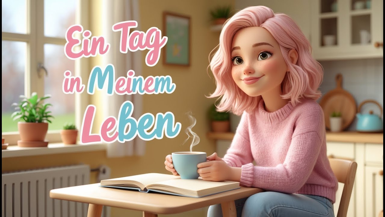 Один день из моей жизни | Ein Tag в Meinen Leben | Учите немецкий с историями