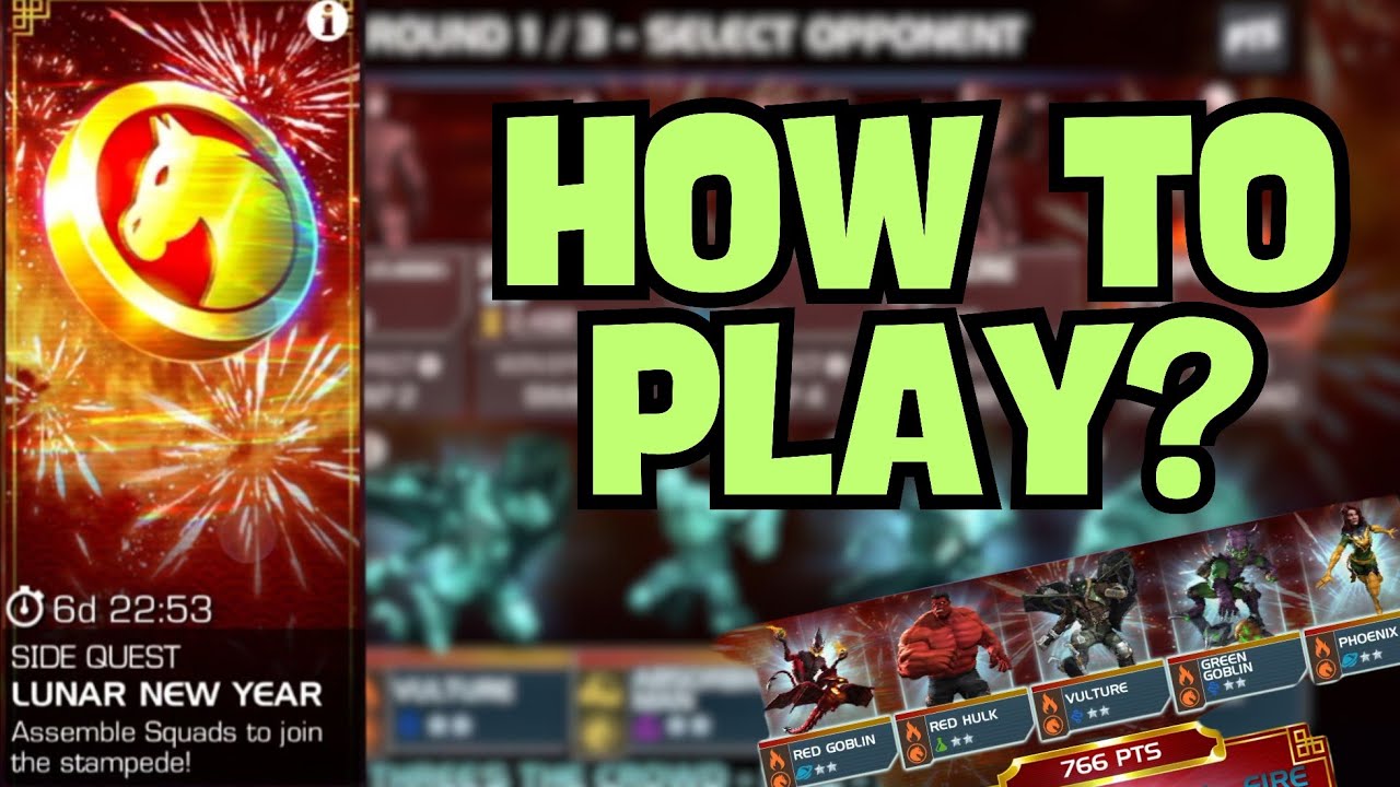 КАК ИГРАТЬ В НОВОМ РЕЖИМЕ? (С ПРИМЕРОМ) - MCOC ЛУННЫЙ НОВЫЙ ГОД
