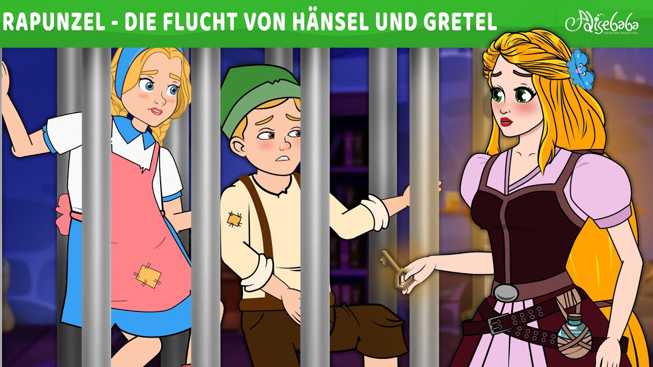 Die Flucht von Hänsel und Gretel 🍭 | Märchen für Kinder | Gute Nacht Geschichte