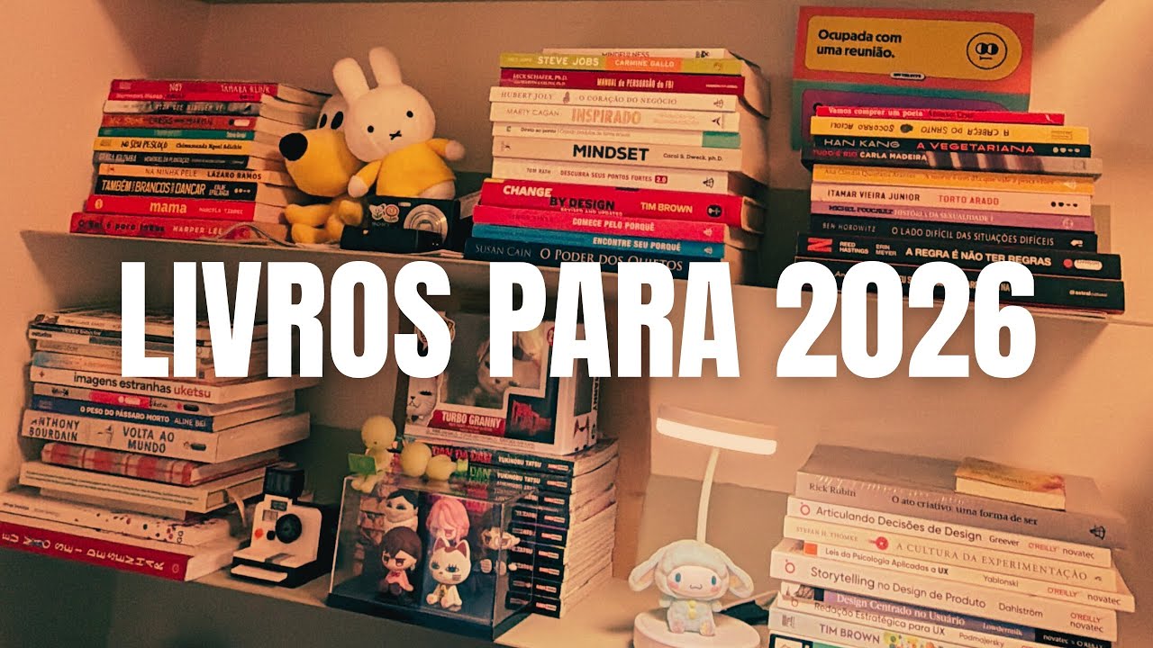 12 livros para ler em 2026