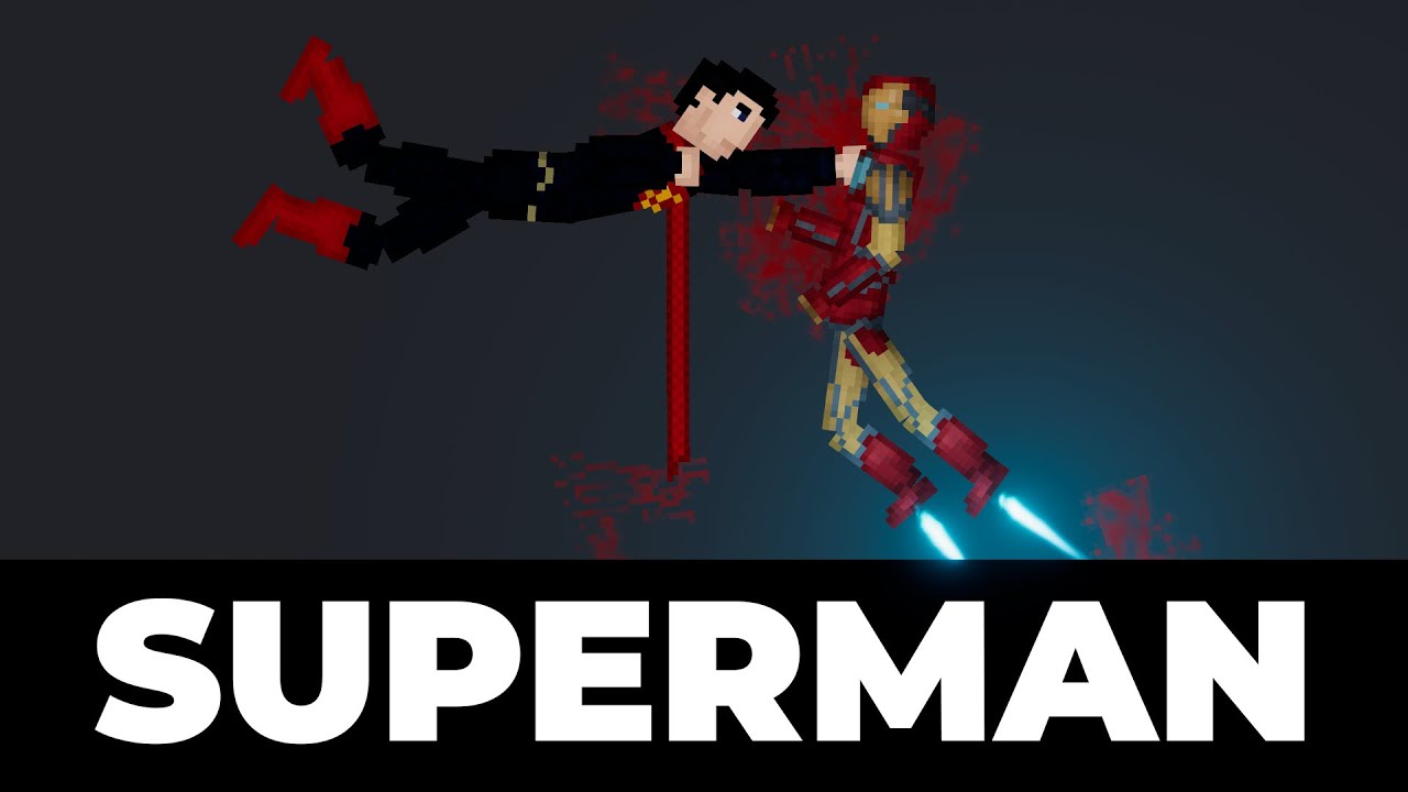 Superman Vs Prepared  Iron Man | People Playground