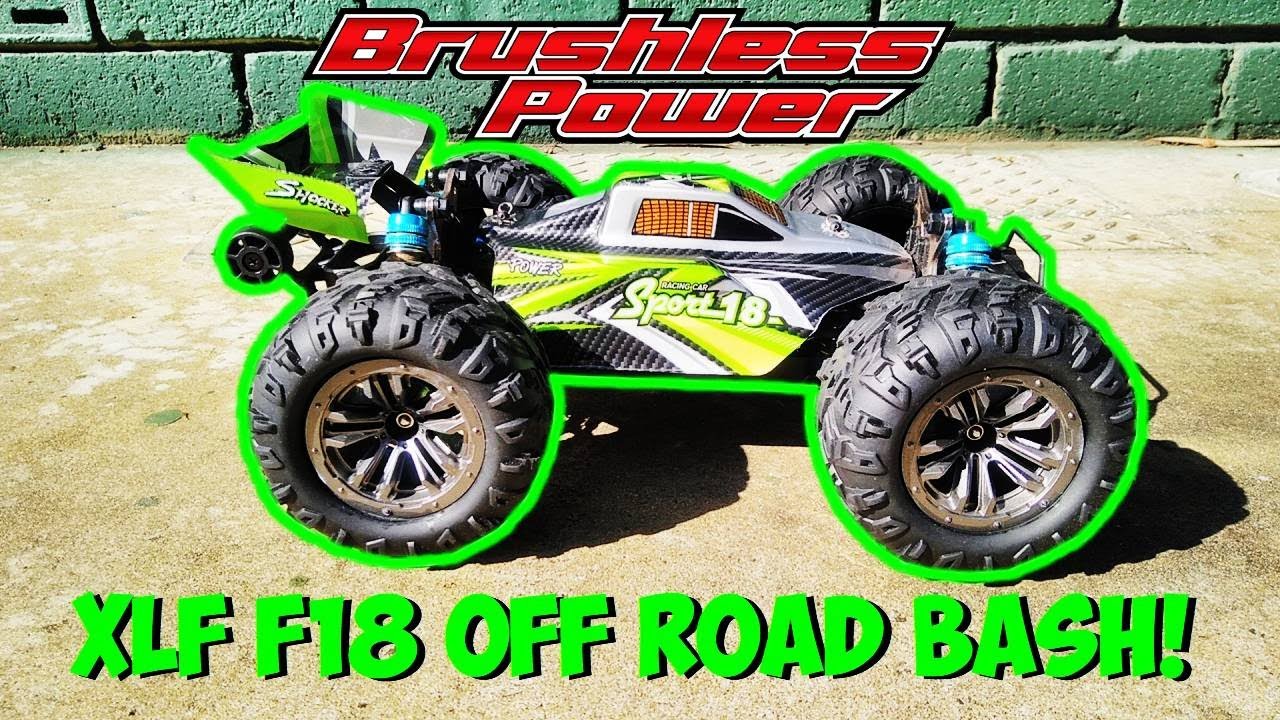 XLF F18 Brushless 1/14 Scale Buggy | Large Off Road Tyre Bash Test