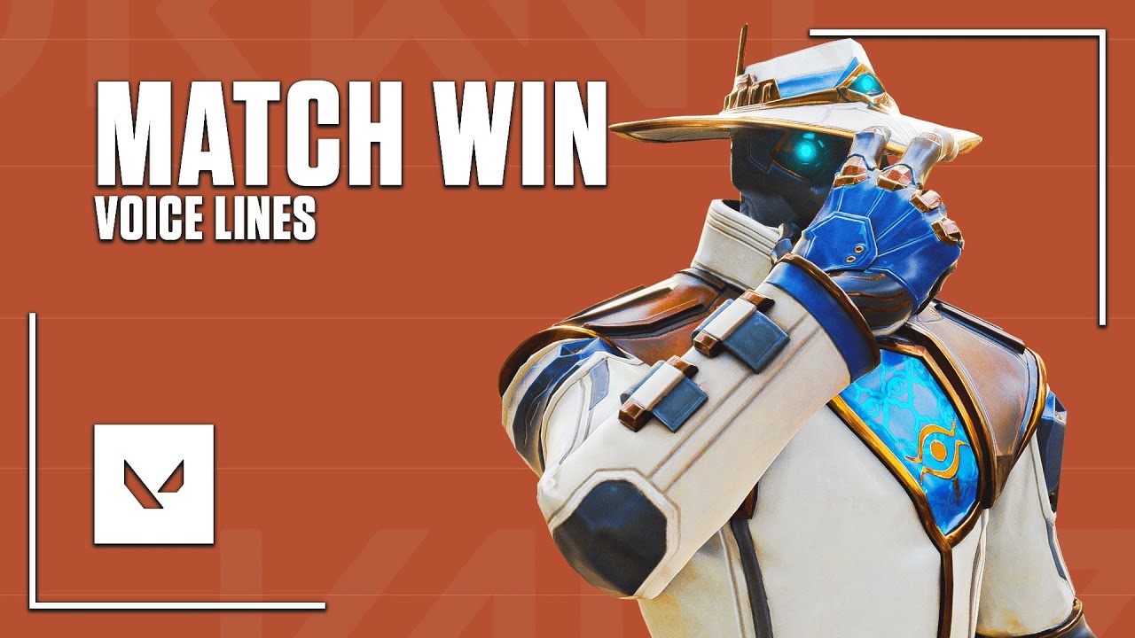 Valorant - All Match Win Voice Lines (June, 2024)