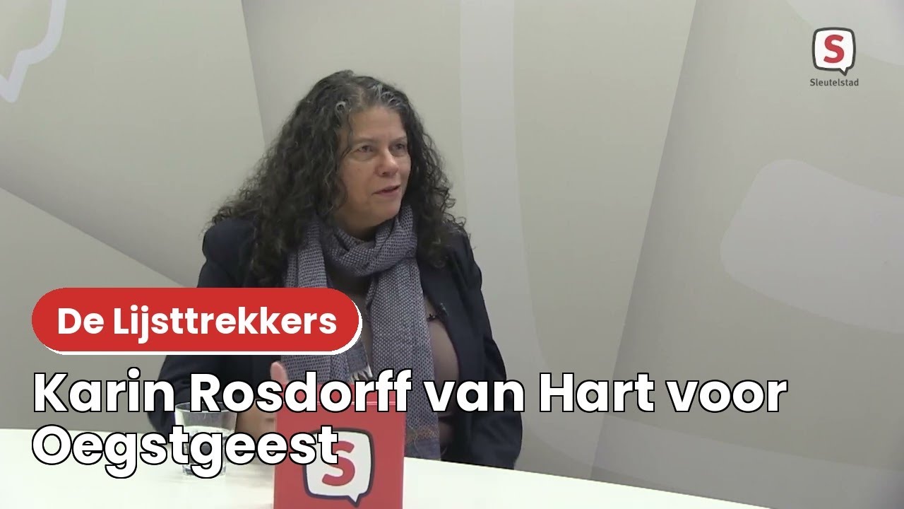 Karin Rosdorff van Hart voor Oegstgeest | Politiek071: De Lijsttrekkers