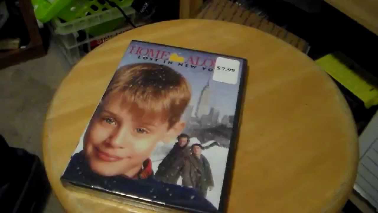 Home Alone 2 DVD unboxing