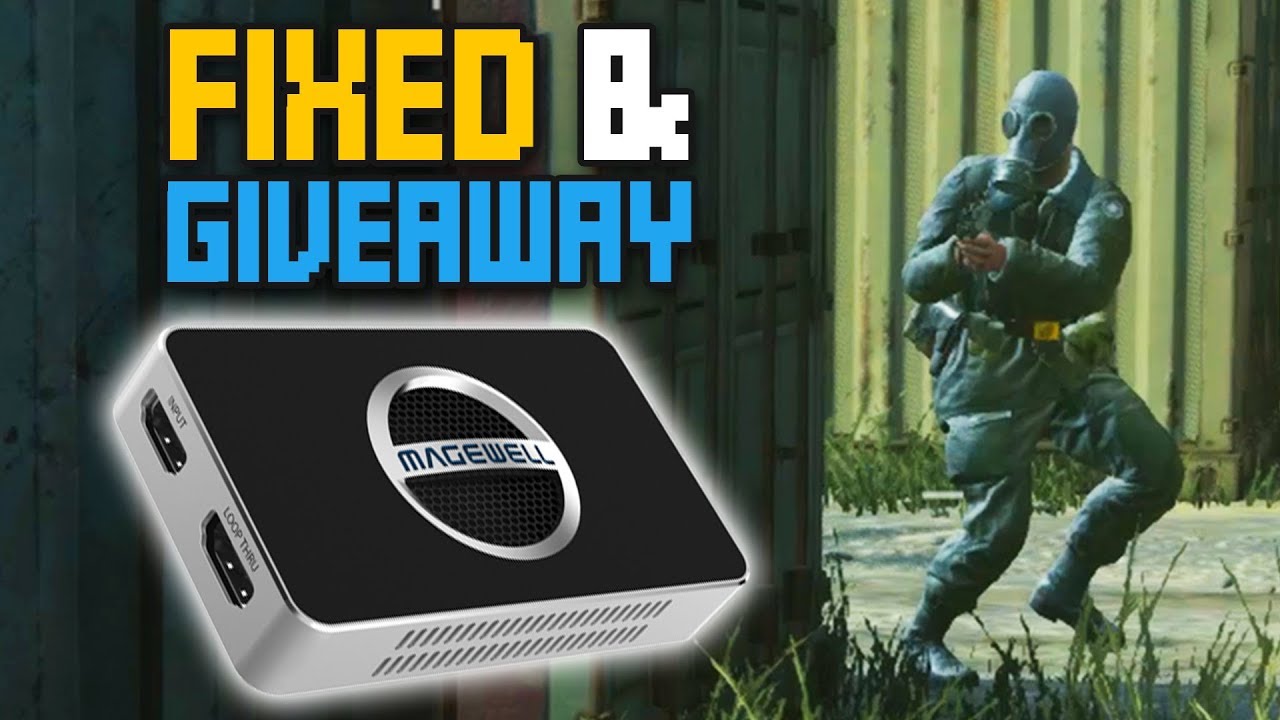 Magewell USB 4K HDMI FIXED & GIVEAWAY!! - CoD MWR 47-6 PURE DESTRUCTION