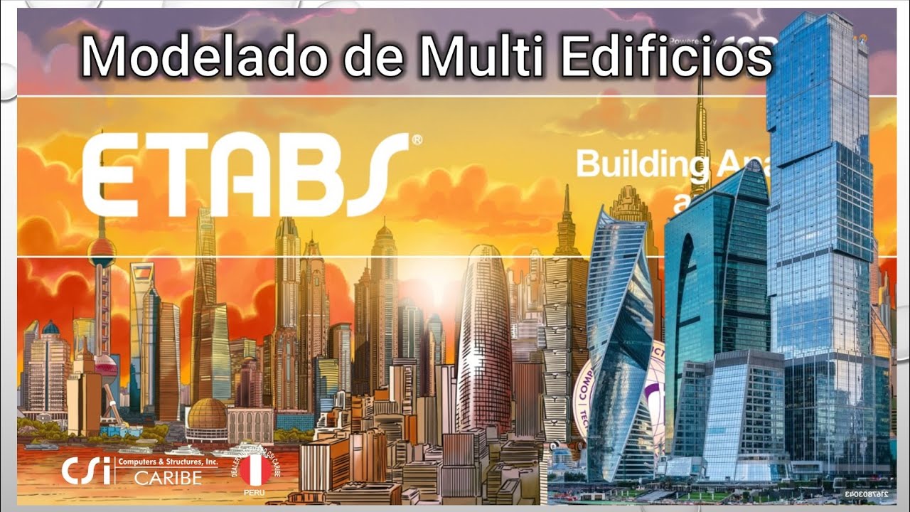 MULTI EDIFICIOS EN ETABS - MULTI TOWER