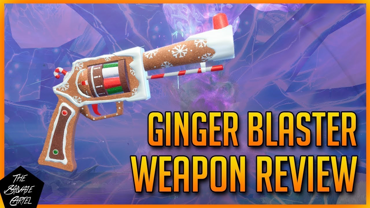 FORTNITE STW: GINGER BLASTER IN-DEPTH WEAPON REVIEW!