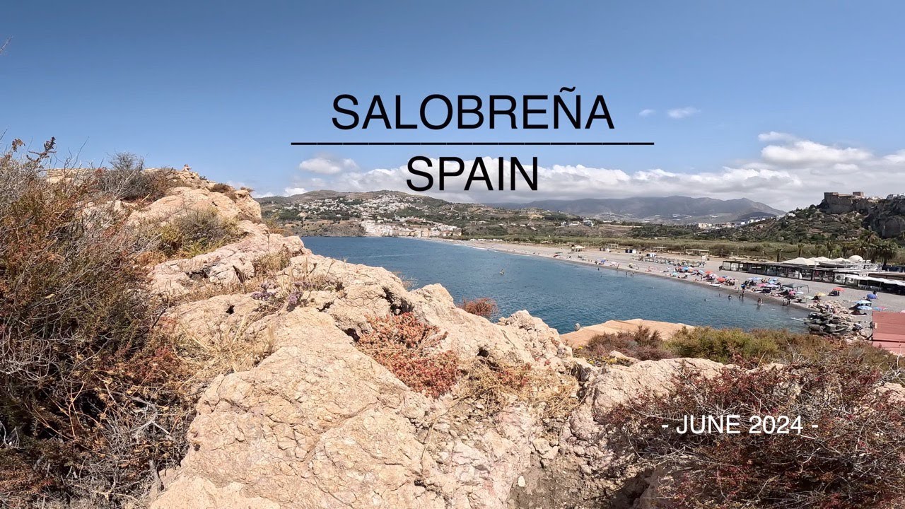 Lunch on the Beach in Salobreña, Spain 🌊 | Summer 2024 Coastal Escape