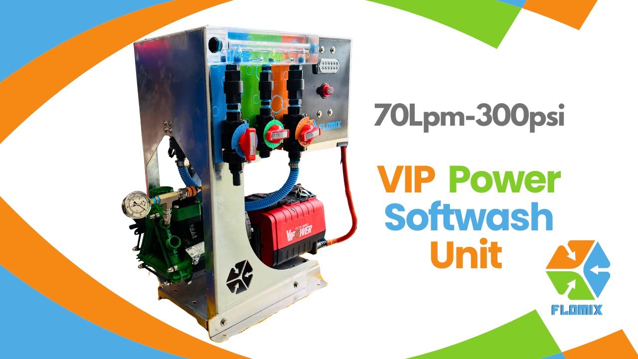 70 LPM Vip Power All In One Softwash pump