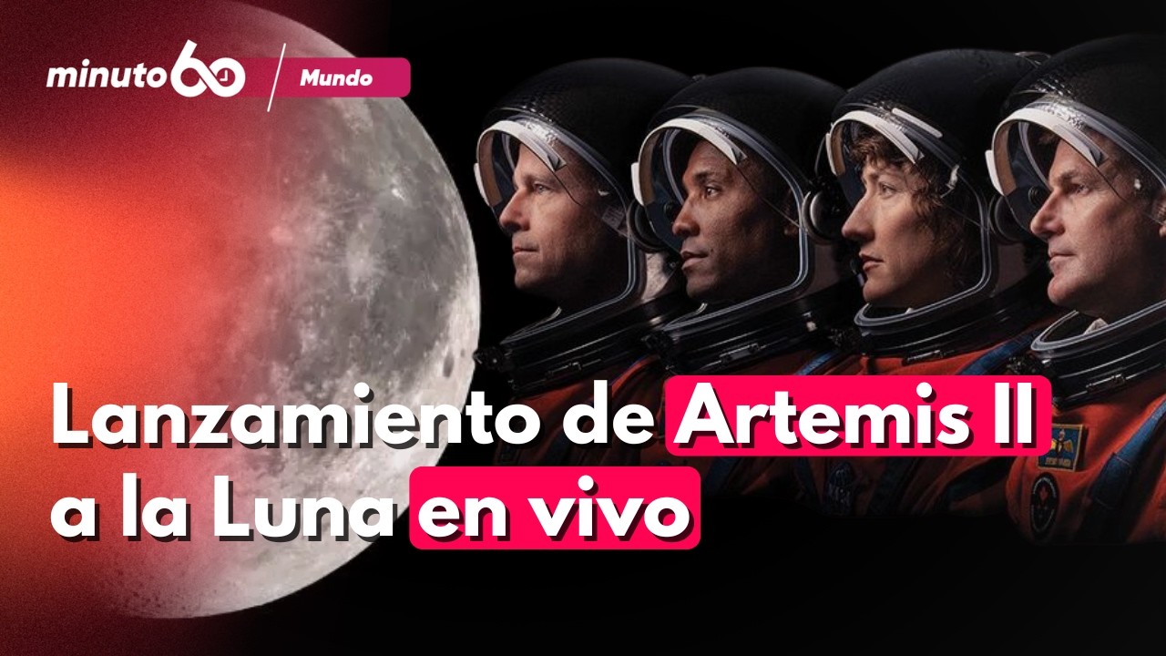 🔴EN VIVO | Lanzamiento de Artemis II rumbo a la Luna 2026 | Minuto60