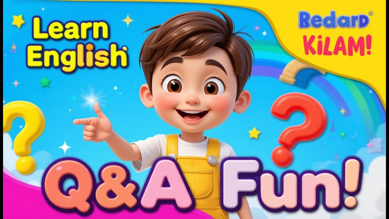 Learn English with Mar! 🎶 10 Fun Questions & Answers for Kids