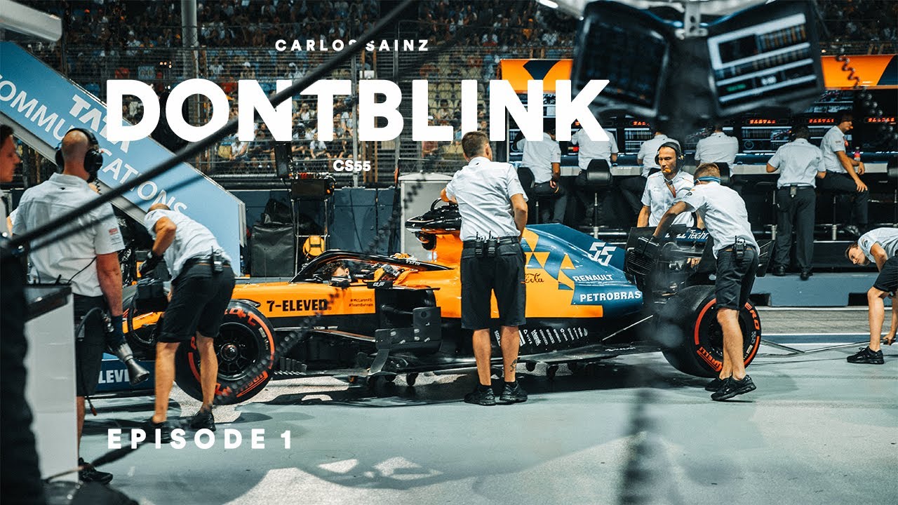 F1 GRAND PRIX WITH CARLOS SAINZ | DONTBLINK  EP1