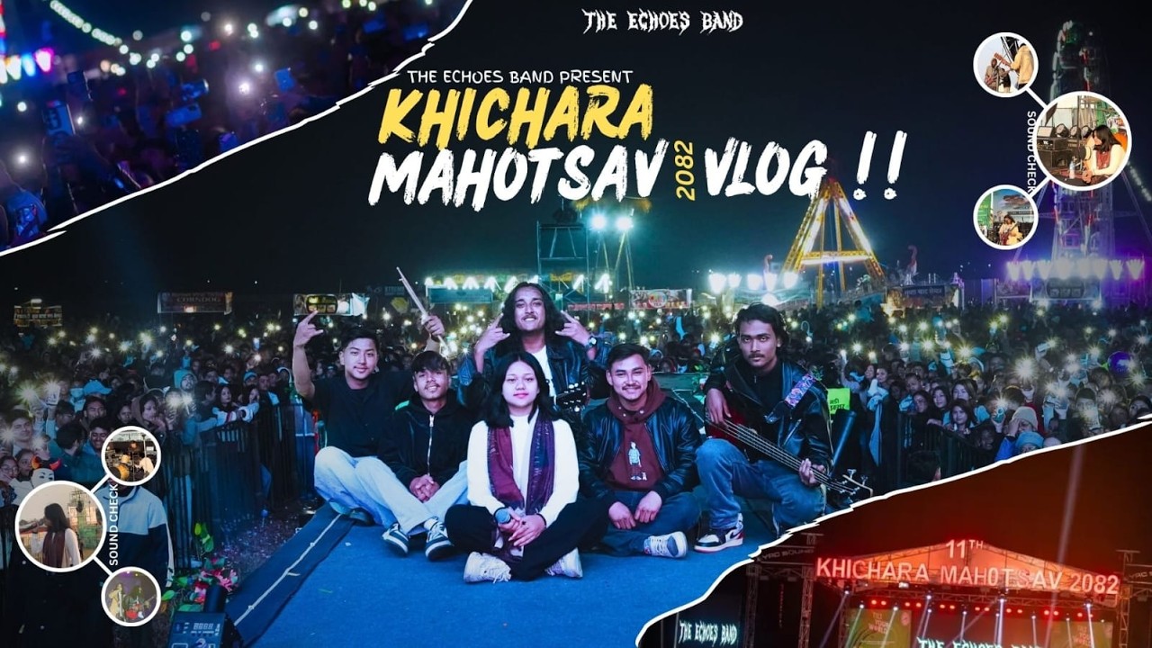 Khichara mahotsav 2082 Echoes Band Concert #liveperformance #band