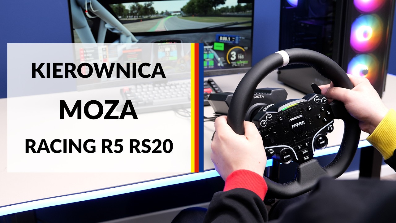 Kierownica MOZA Racing R5 RS20 &ndash; dane techniczne &ndash; RTV EURO AGD
