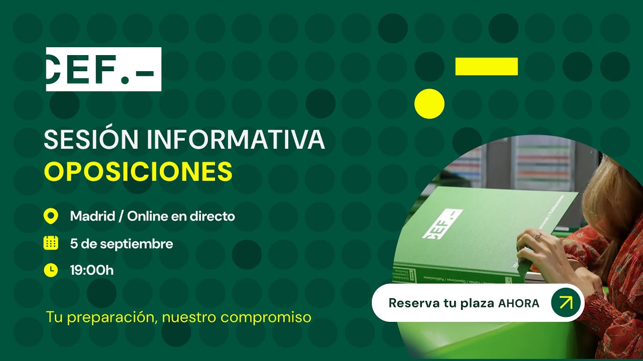 Sesión Informativa de Oposiciones CEF.-
