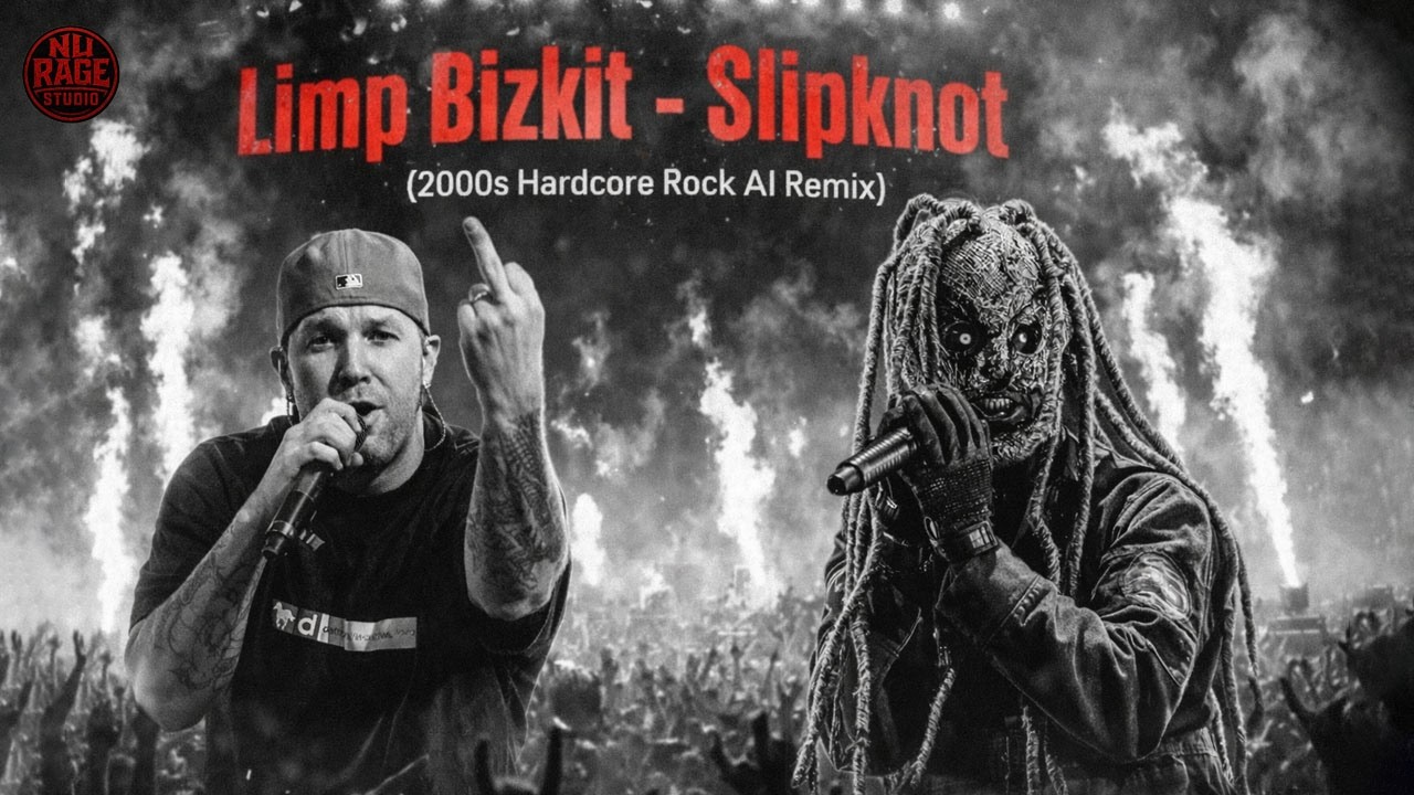 Slipknot, Limp Bizkit,  Korn, Linkin Park Best 2000s Nu Metal AI Mix Inspired🎸