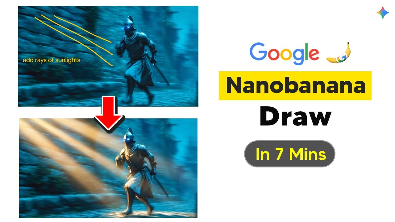 Как редактировать изображения с помощью рисования в Google NanoBanana Pro
