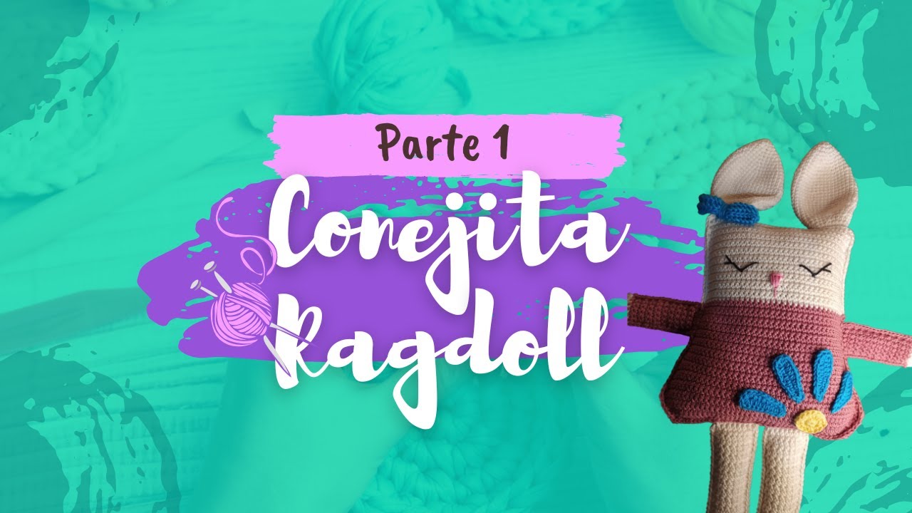 CONEJA RAGDOLL 1/2 #amigurumis #amigurumipasoapaso #tutorialamigurumi