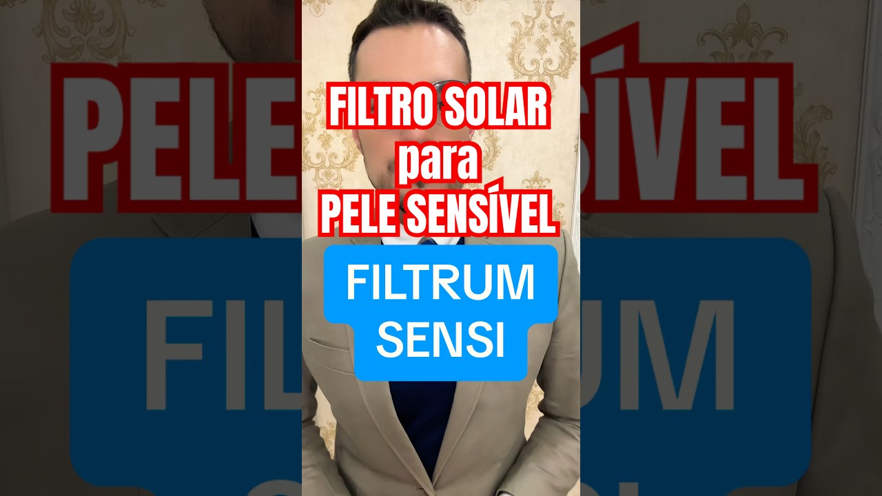Filtrum Sensi! #filtrosolar #pelesensivel #skincare