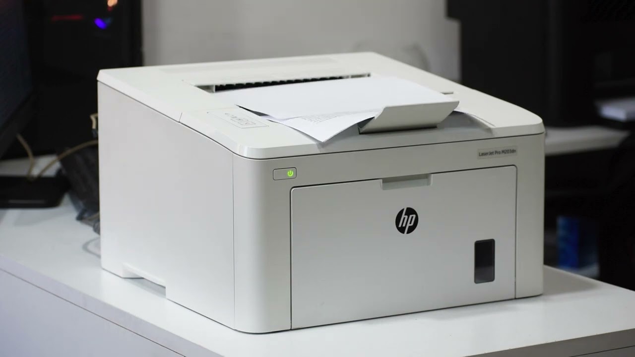 HP LaserJet Pro M203dn | Print Test