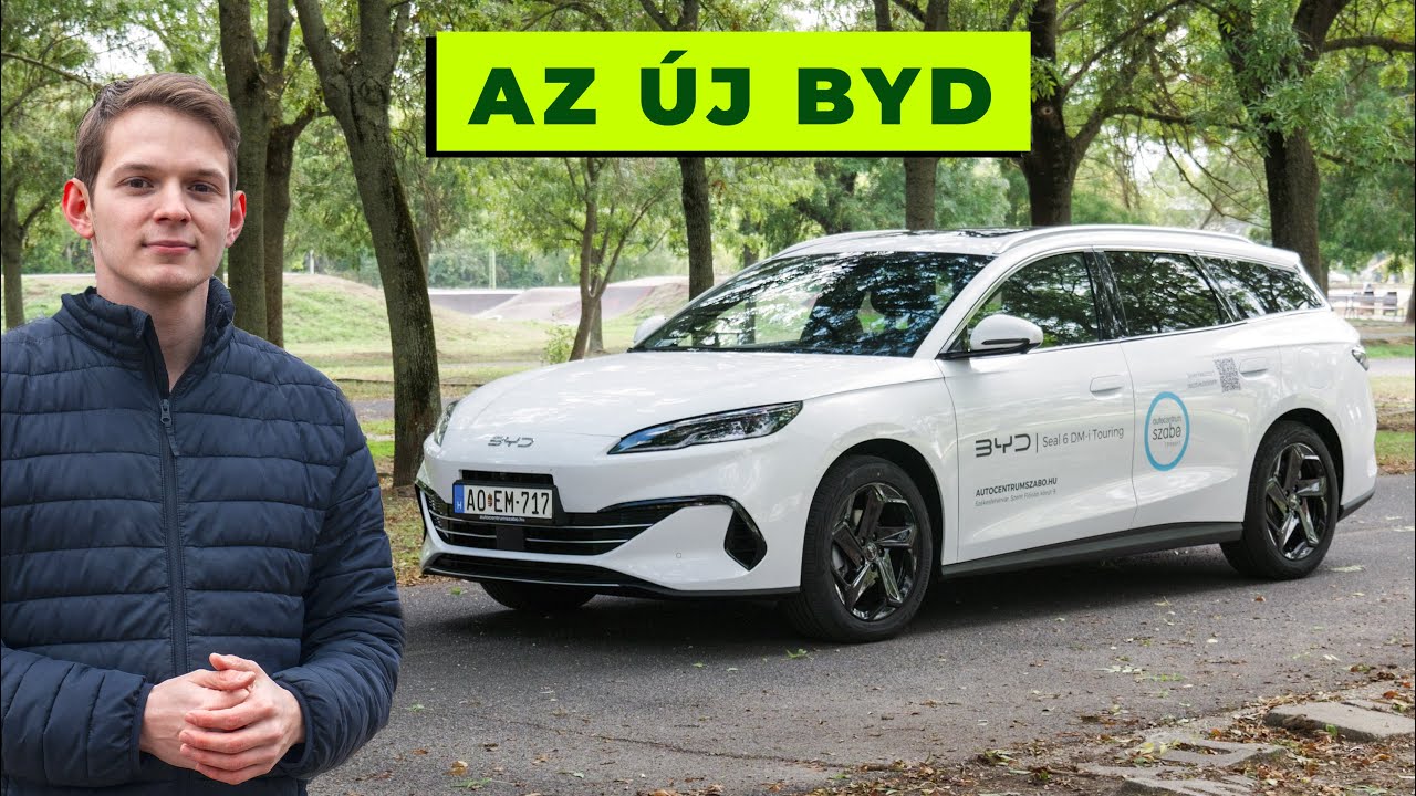 ÚJ BYD SEAL 6 teszt: jobb, mint a Skoda Superb?