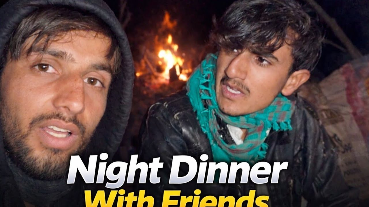 Night Dinner with Friends 🌙🍽️ | Jungle Cooking Vlog