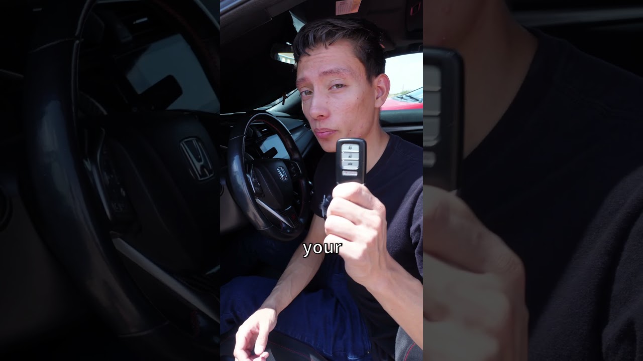 Key fob battery dead how to start car  #tech #keyfob #tipsandtricks