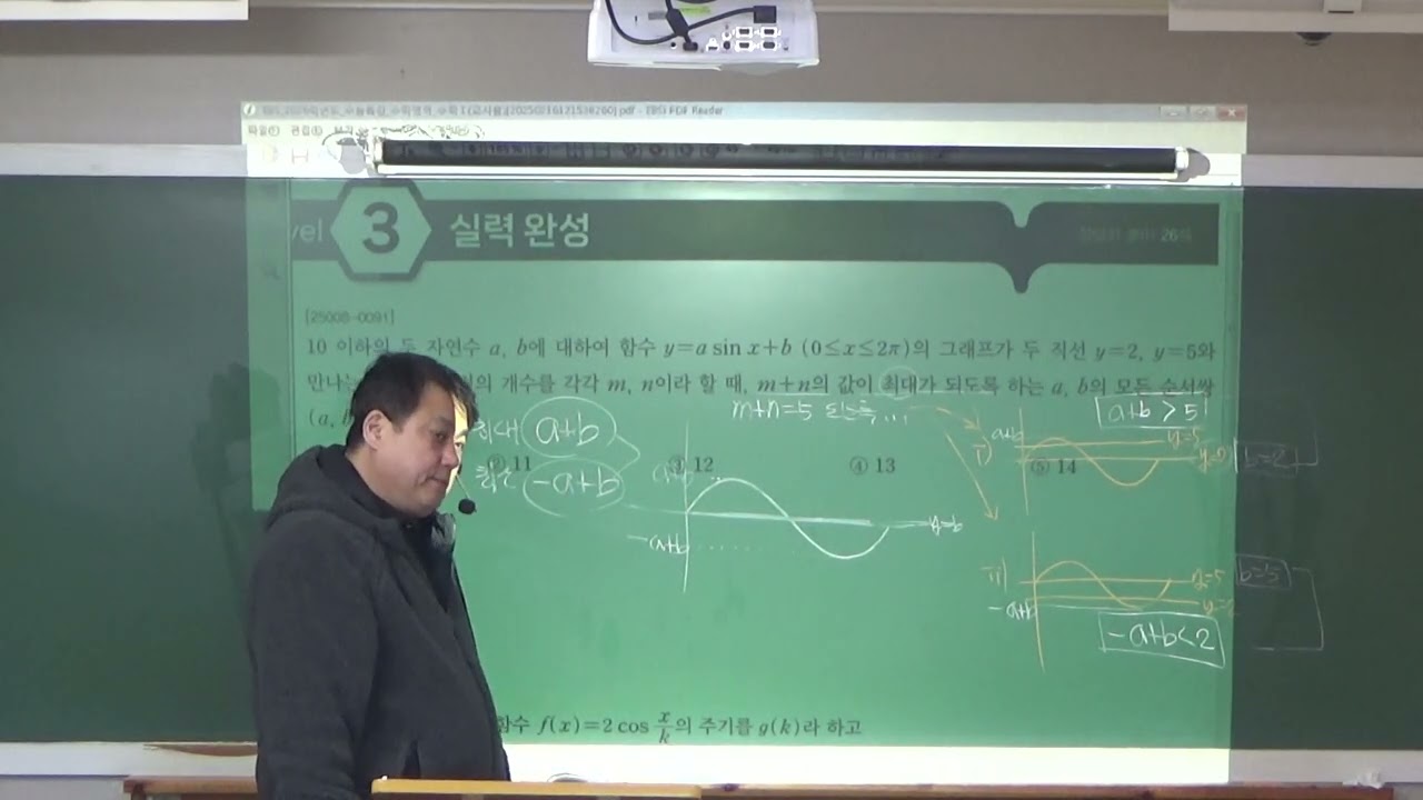 20260122   26  고3  수능특강  수1  4단원  사인 코사인법칙 넓이