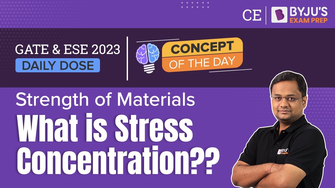 What is Stress Concentration? | Strength of Materials (SOM) | GATE & ESE 2023 Civil (CE) Exam