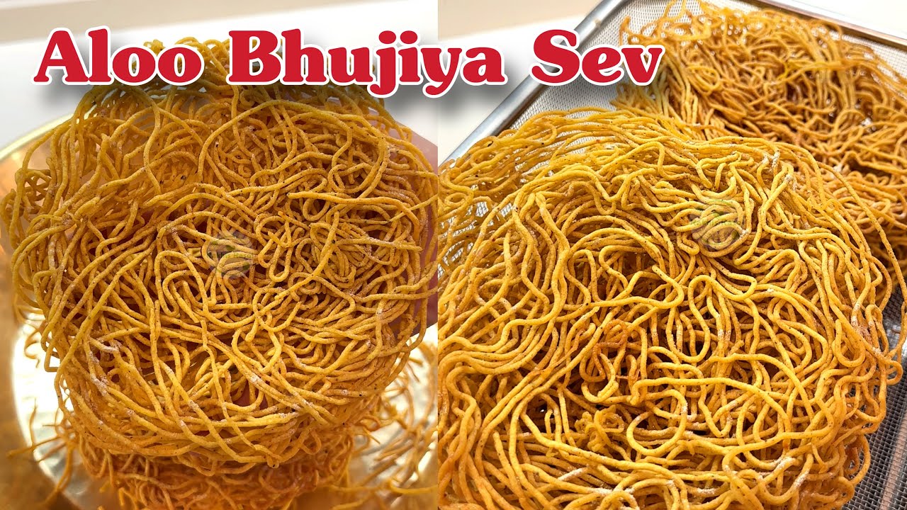 Aloo Bhujia Sev | Crispy, Spicy, Perfect Diwali Snack | RakhisRasoi