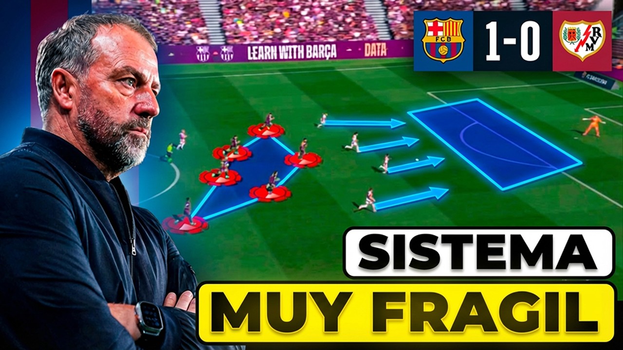 As&iacute; el Rayo Vallecano EXPUSO al Barcelona (su mayor debilidad)