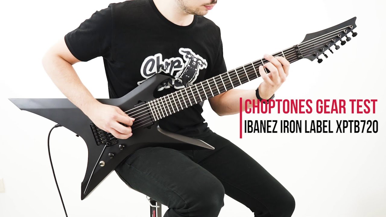 Ibanez Iron Label Xiphos XPTB720-BKF | Demo & Playthrough