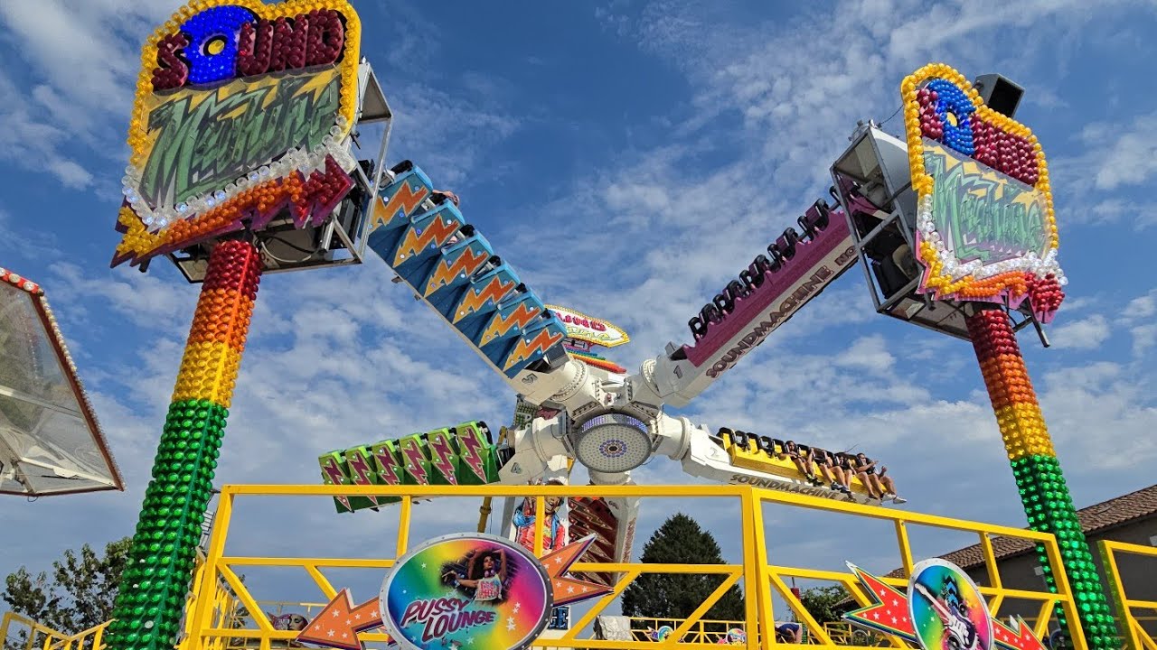 Foire Foraine de Oradour sur vayres (87) édition 2024 batiser foire du Trône dans le Limousin 🎉🎡🎠