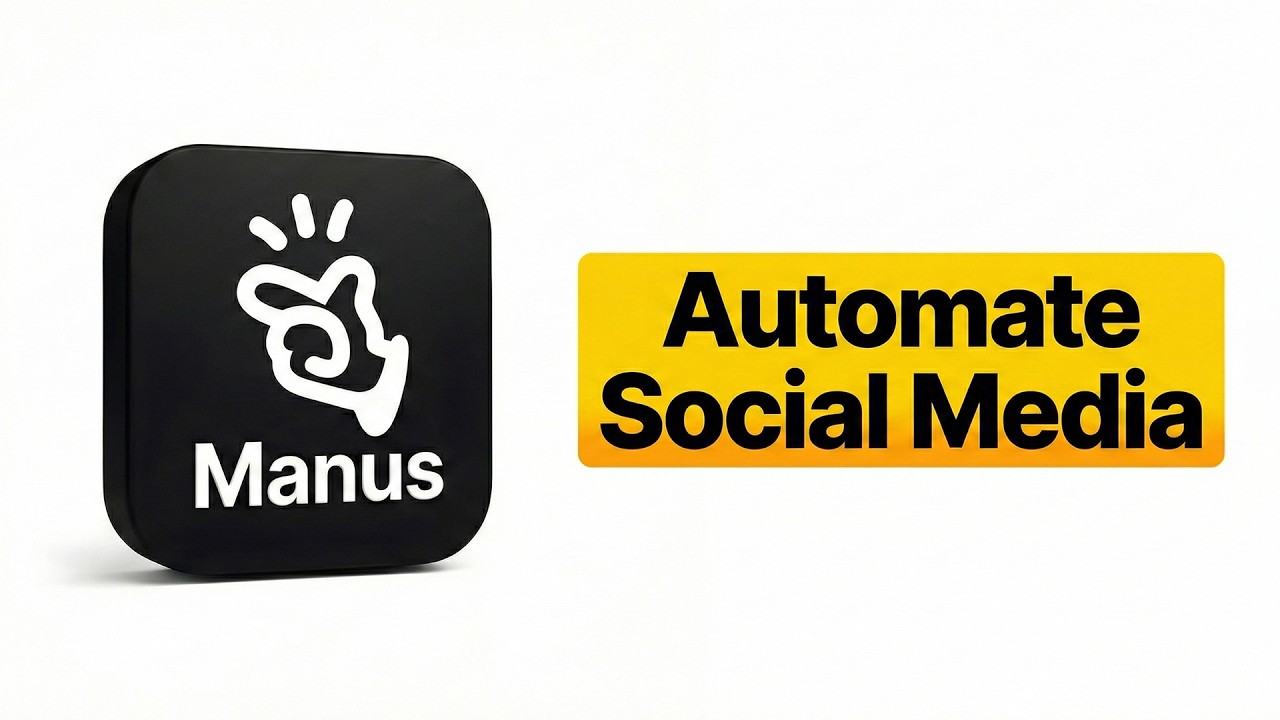 How I Automated My Entire Social Media With Manus AI (Step-by-Step)