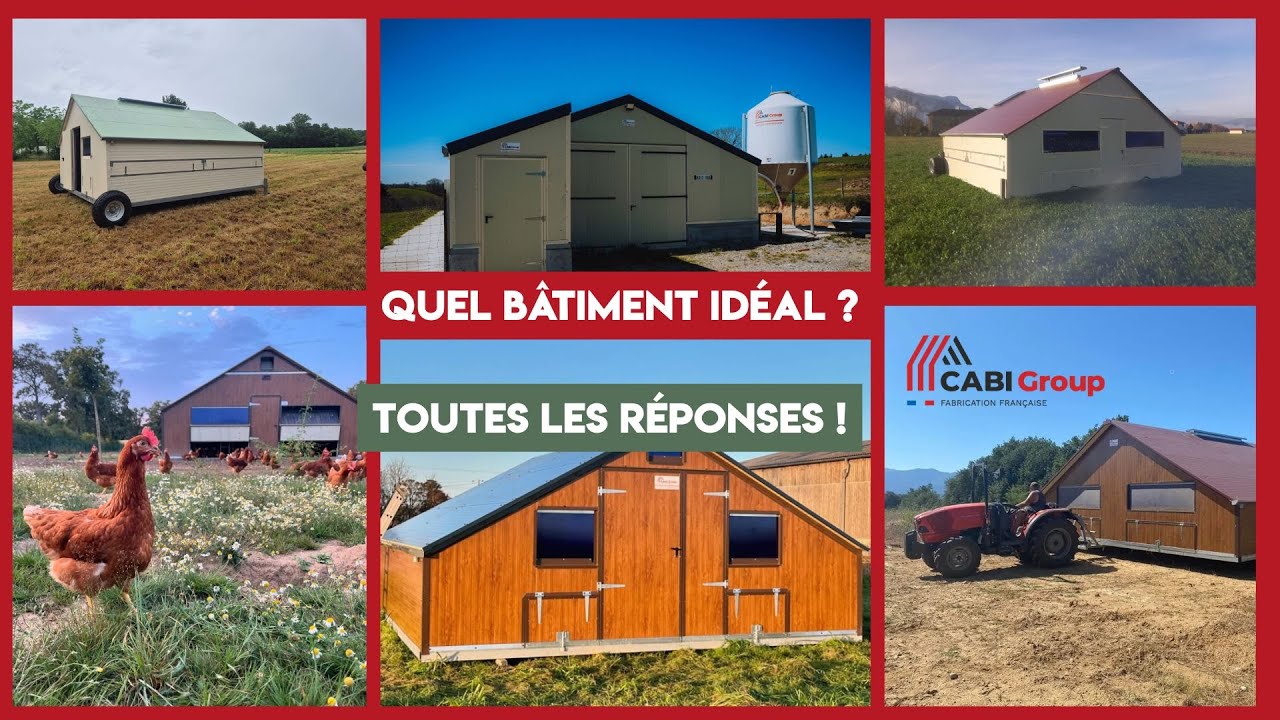 Gamme des bâtiments CABI : toutes déclinaisons expliquées