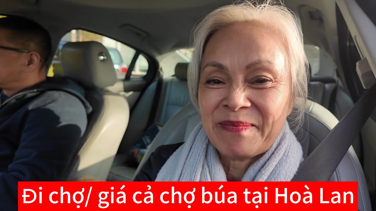 Cuối tuần đi chợ cho con gái nấu món cà ri gà | Ánh Nguyệt cuộc sống Hà Lan
