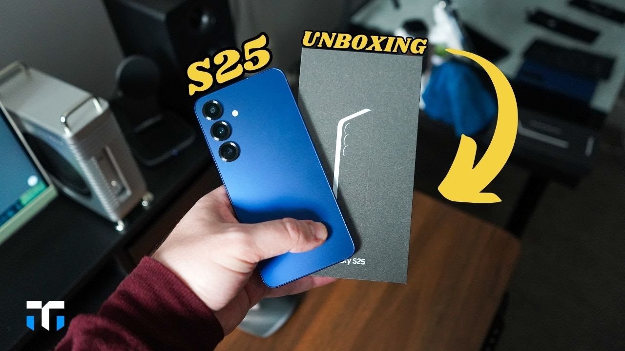 Samsung Galaxy S25 Navy Unboxing & First Impressions!
