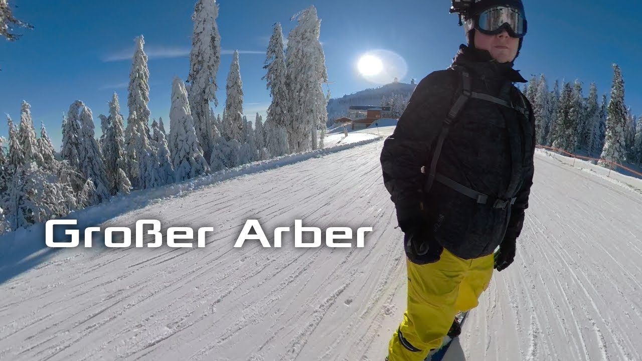 Großer Arber - Snowboard Ausflug