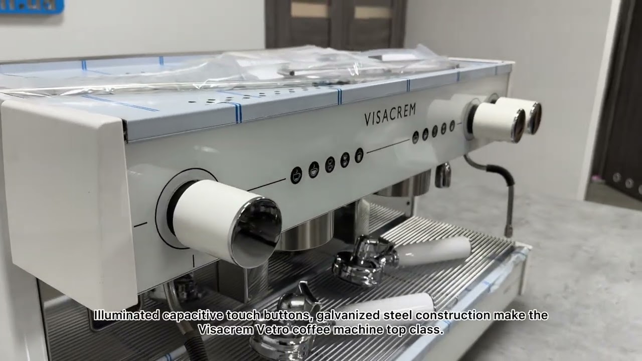 Професійна кавомашина Visacrem Vetro | компанія CoffeeOne