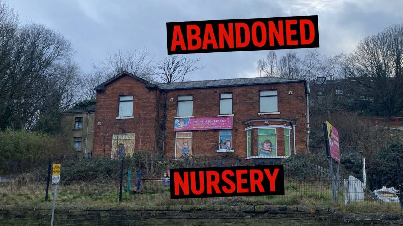 we found an abandoned nursery everything left!!!! Abandoned Places UK