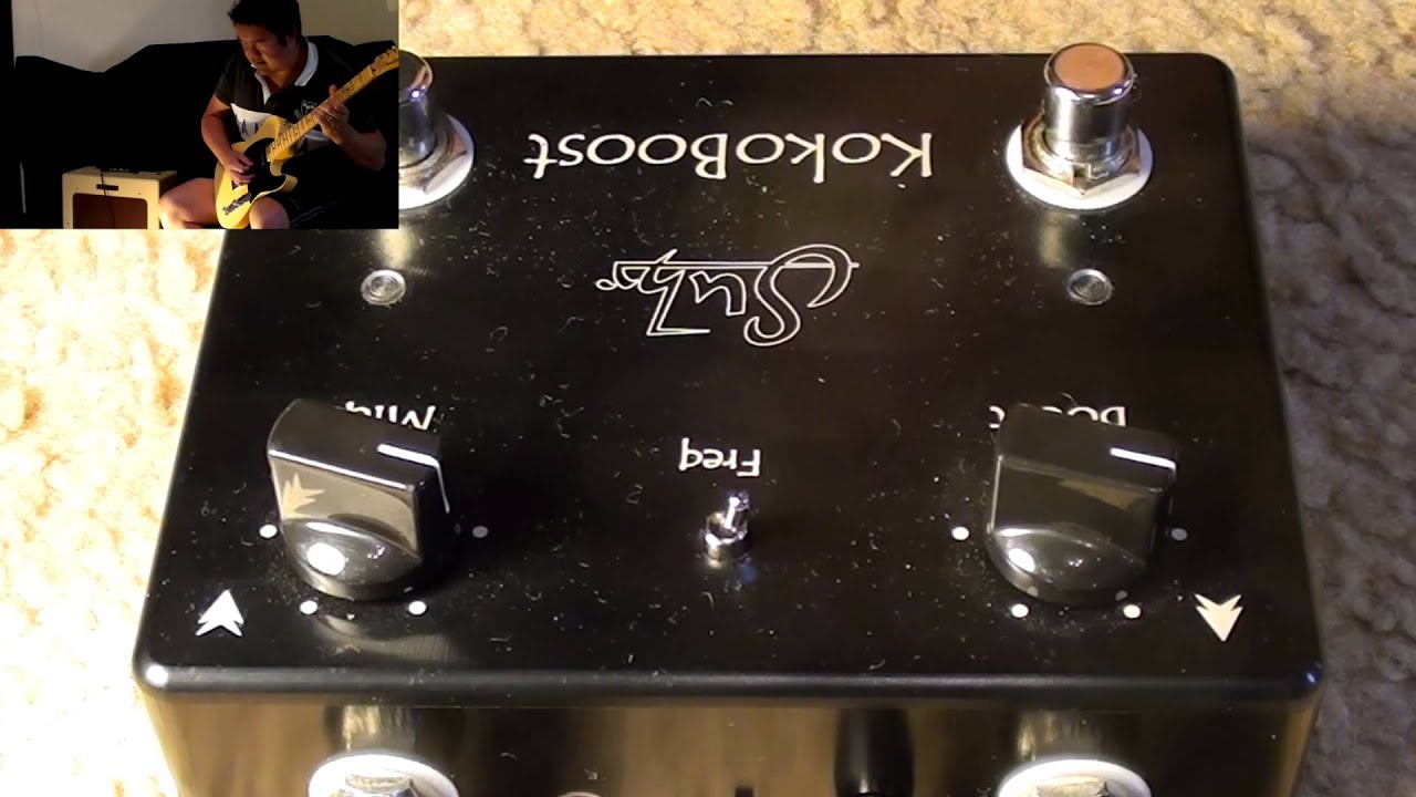 Suhr KokoBoost Pedal