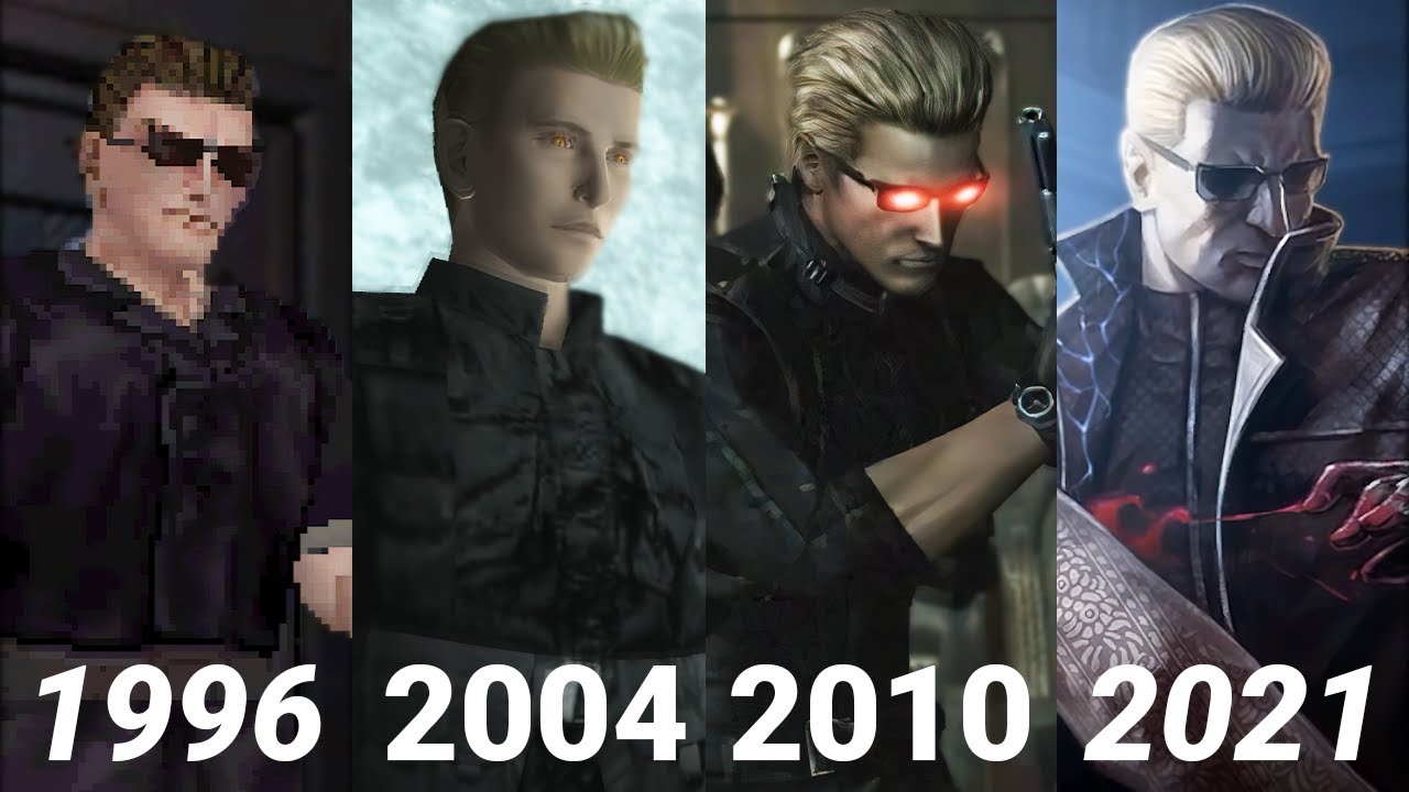 WESKER Evolution (1996-2021) - RESIDENT EVIL