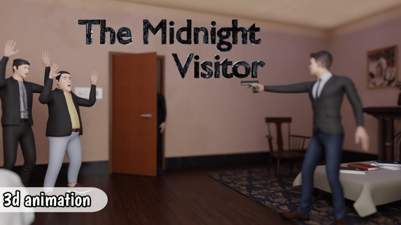 The midnight visitor class 10 | Full explanation chapter 3 | ( 3d animation hindi kahani ) 2026 /