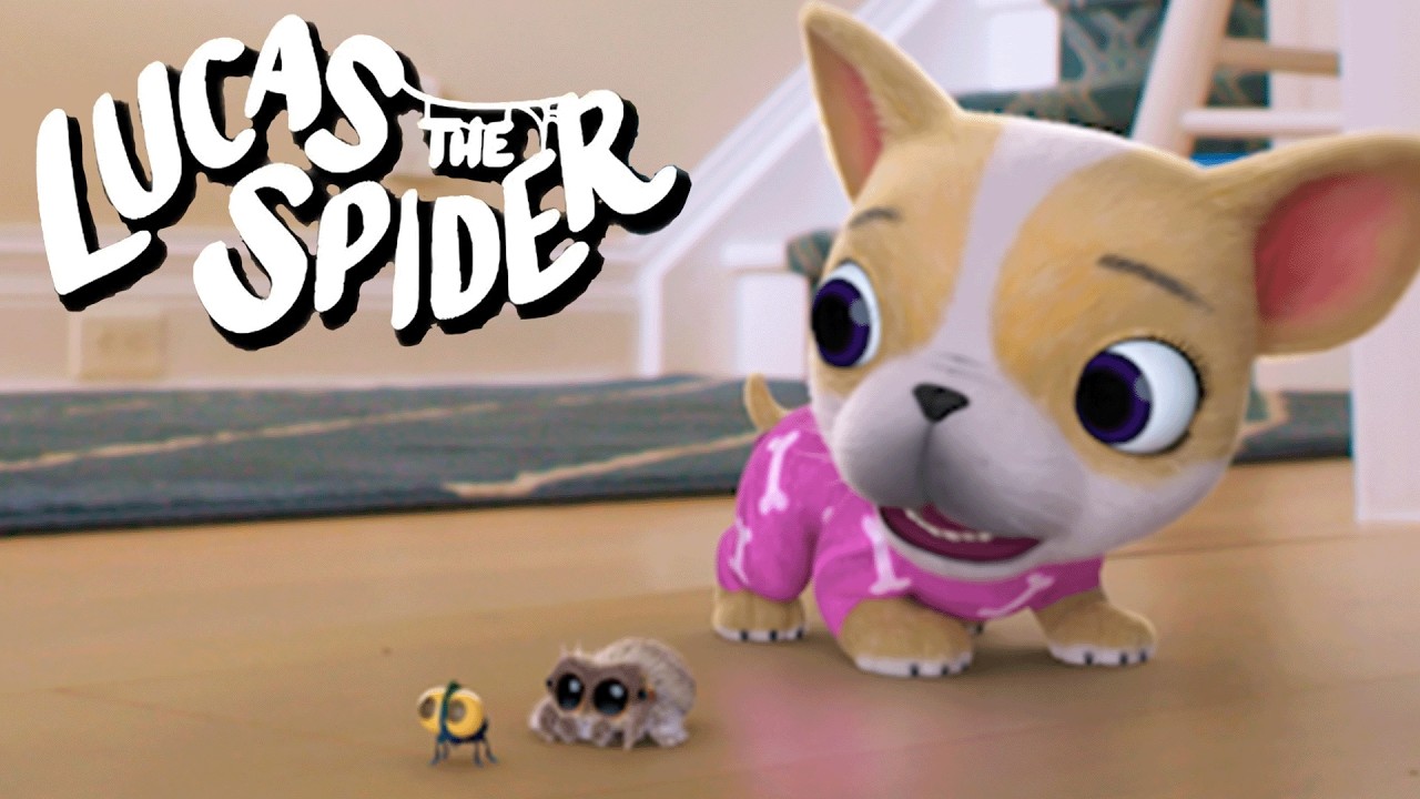 Watch Out for The ROBOT 🤖 + More Lucas the Spider Cartoons for Kids