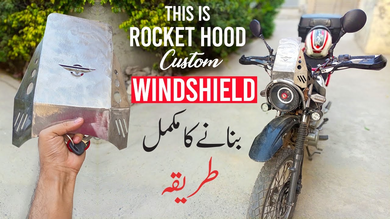 Custom Headlight Metal Visor/hood bike windshield making Dual Sport  Windscreen For Cheap!!!