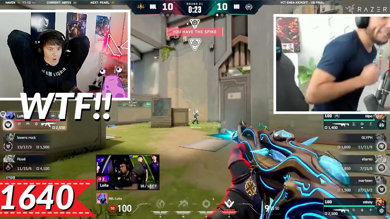 Most Watched VALORANT Clips Today V1640