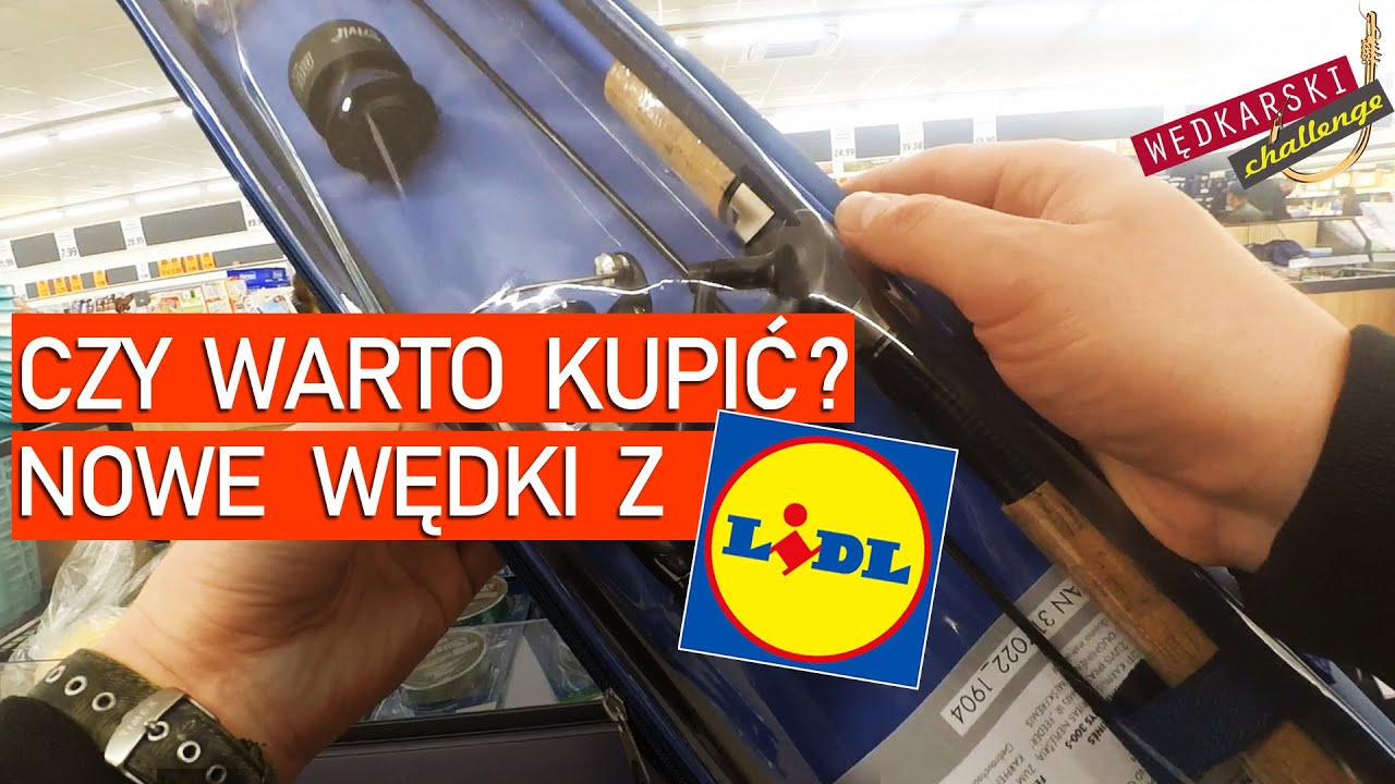 Sprzęt wędkarski z LIDLA | Czy warto kupić? | Wędkarski CHALLENGE #64