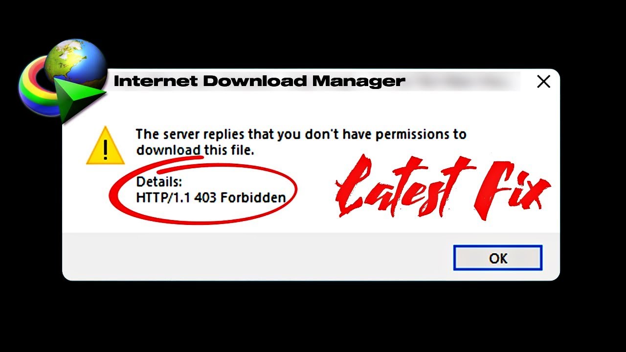 How to Fix IDM - http/1.1 403 Forbidden Error | Latest 2026 Fix