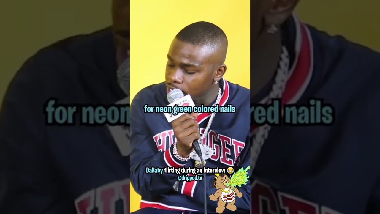 DaBaby Shoots His Shot During an Interview 😂